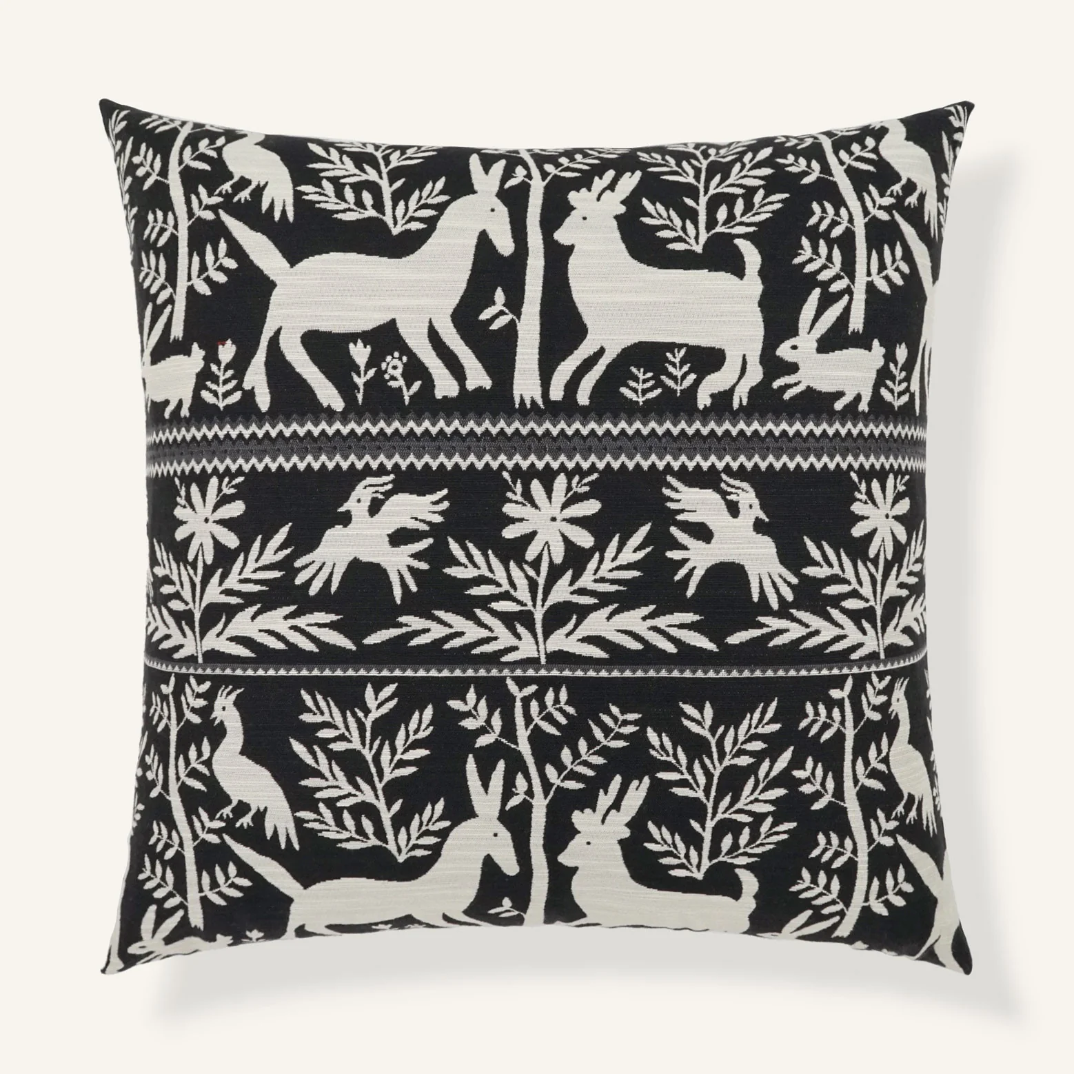 Fronds and Fauna / Black