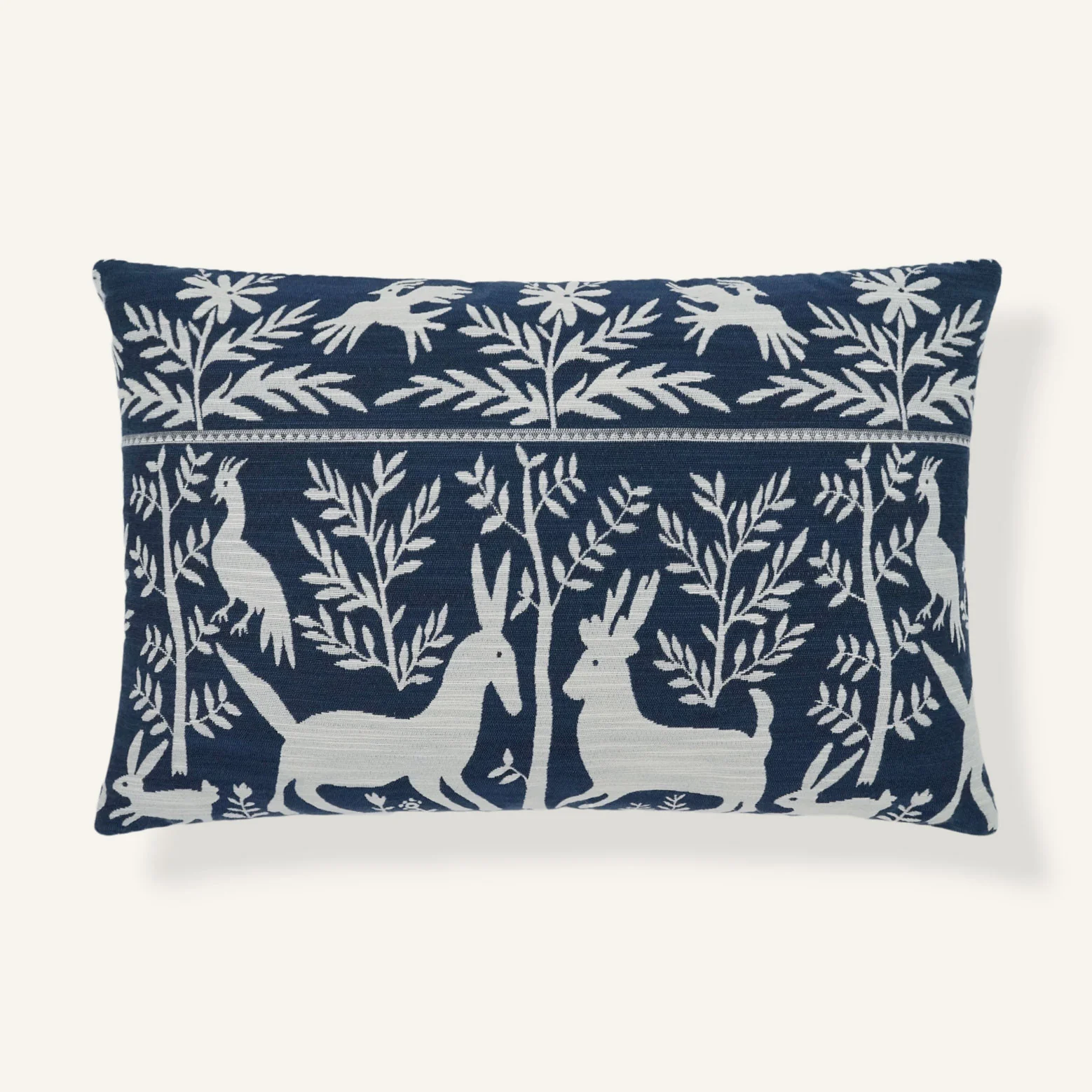 Fronds and Fauna / Navy - Image 4